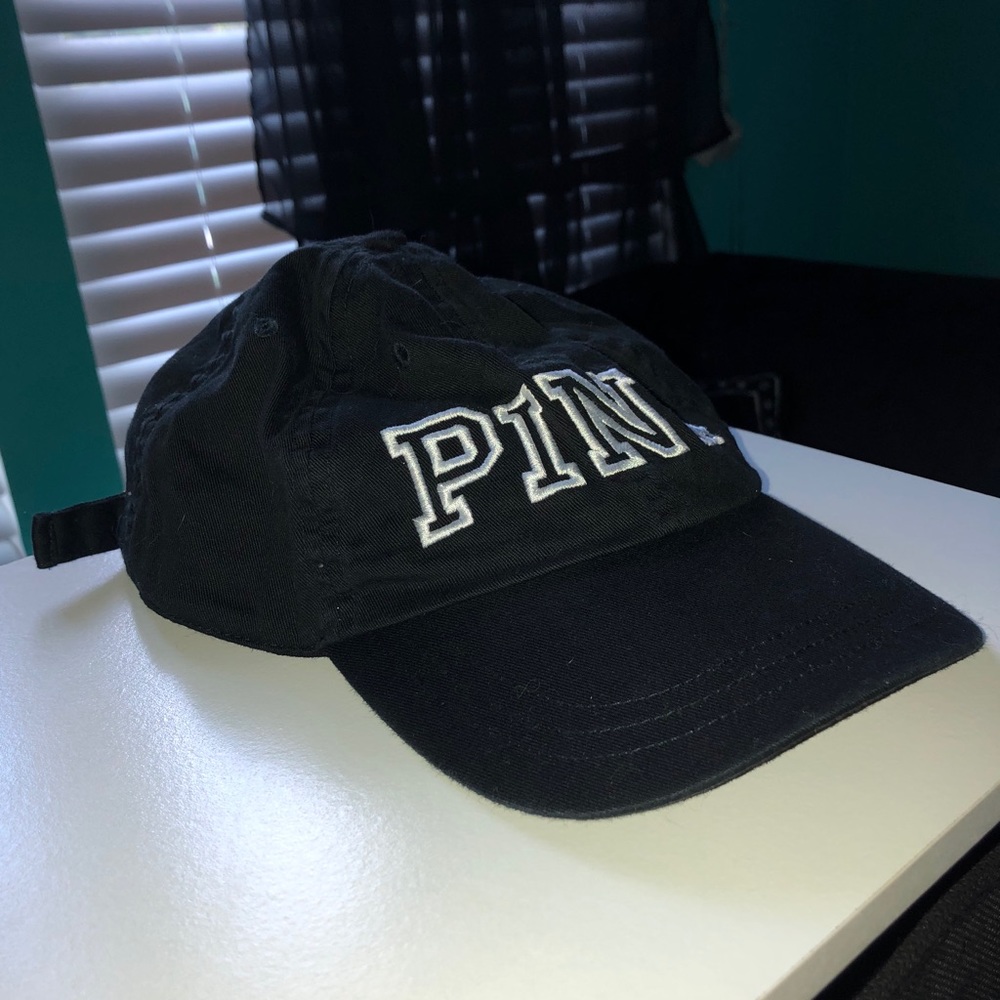 PINK Black Baseball Cap